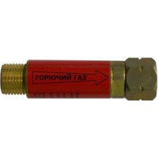 Клапан огнепрег.газовый на горелку/резак М12х1,25 Донмет